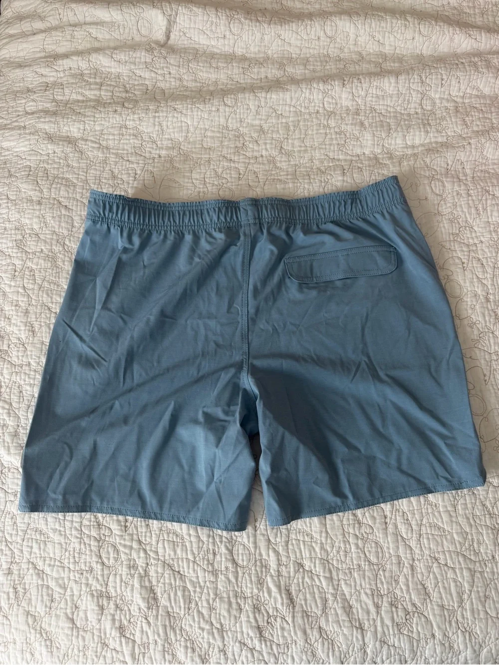 Kanu Surf Men’s Light Blue Swim Hybrids with Drawstring